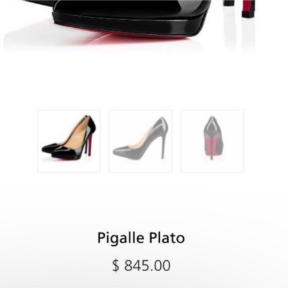 Pigalle Plato 120 Patent Calf Heel Black 42 - Picture 16 of 16